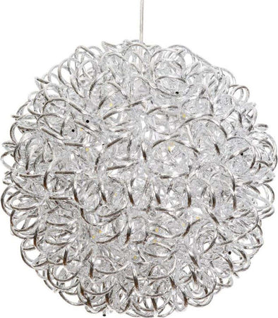 Sfera sfere alluminio argento 100 led 40 cm luce calda decorazione natale nataliza Casa e cucina/Decorazioni per interni/Addobbi e decorazioni per ricorrenze/Decorazioni natalizie/Luci natalizie/Catene luminose per esterni MagiediNatale.it - Altamura, Commerciovirtuoso.it