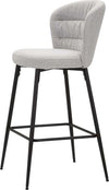 Sgabello-Bar-Losanna-Grigio-Set-2-Pz-Cm-52X59X108