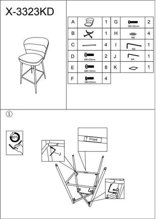 Sgabello-Bar-Losanna-Verde-Set-2-Pz-Cm-52X59X108