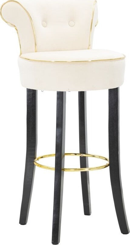 Sgabello-Bar-Luxy-Crema-Cm-46X48X96