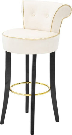 Sgabello-Bar-Luxy-Crema-Cm-46X48X96