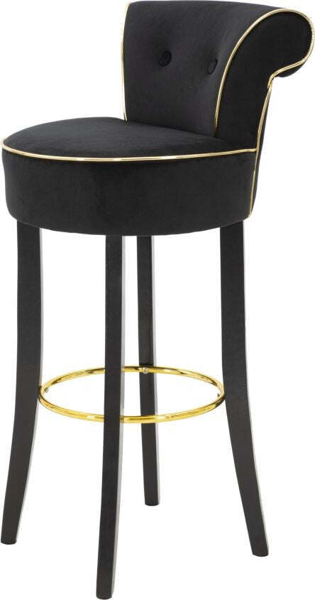 Sgabello-Bar-Luxy-Nero-Cm-46X48X96