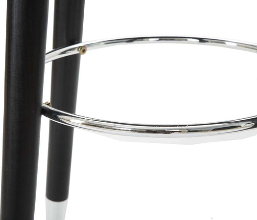 Sgabello-Bar-Paris-Blu/Silver-Cm-Ø-35X74