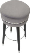 Sgabello-Bar-Paris-Grigio/Silver-Cm-Ø-35X74