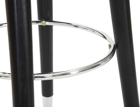 Sgabello-Bar-Paris-Grigio/Silver-Cm-Ø-35X74