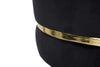 Sgabello-Bar-Paris-Nero/Gold-Cm-Ø-35X74