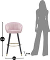 Sgabello-Bar-Prague-Rosa-Cm-55X56X104