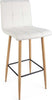 Sgabello da bar Bruce per interno, Gambe In Tubolare Di Acciaio Verniciato Effetto Legno, 46 x 40 x 108 cm Casa e cucina/Arredamento/Studio/Sedie e Sgabelli/Sgabelli Decor Space - Altamura, Commerciovirtuoso.it