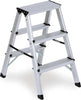 Sgabello doppia salita - in alluminio - Garden Friend Fai da te/Prodotti per la costruzione/Scale/Scale multiuso Eurocartuccia - Pavullo, Commerciovirtuoso.it