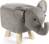 Sgabello Elefante Pouf Poggiapiedi Bambini Imbottito Piedi Legno 46x26x28cm 808685 Casa e cucina/Organizzazione interni/Contenitori ceste e cestini/Scatole e bauli/Bauli Trade Shop italia - Napoli, Commerciovirtuoso.it