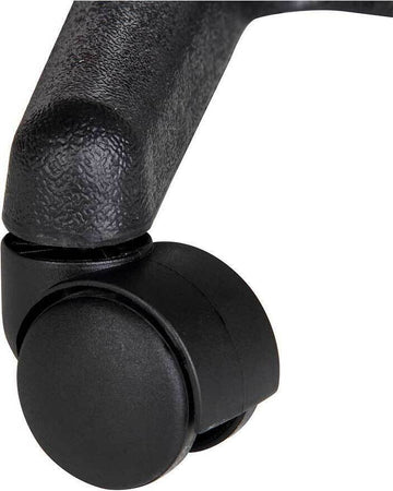 Sgabello-Estetista-Girevole-Seduta-Imbottita-10cm-in-Ecopelle-Salone-Studio-Nero