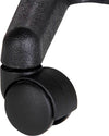 Sgabello-Estetista-Girevole-Seduta-Imbottita-10cm-in-Ecopelle-Salone-Studio-Nero