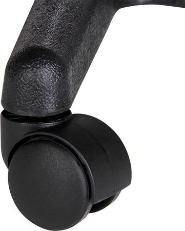 Sgabello-Estetista-Girevole-Seduta-Imbottita-10cm-in-Ecopelle-Salone-Studio-Nero