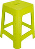Sgabello In Plastica Rattan Verde H 45,5 Cm Sedia Complemento D'arredo Per Casa Casa e cucina/Arredamento/Cameretta ragazzi/Sedie/Sgabelli Trade Shop italia - Napoli, Commerciovirtuoso.it