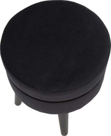 Sgabello-in-poliestere-gambe-in-legno-colore-nero-per-interni