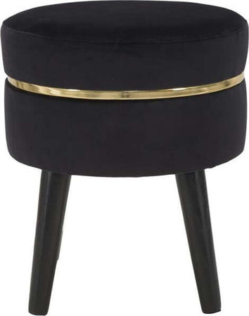 Sgabello-in-poliestere-gambe-in-legno-colore-nero-per-interni