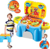 Sgabello Kit Attrezzi Da Lavoro Per Bambini Sediolina Portatile Con Accessori Giochi e giocattoli/Giochi d'imitazione e accessori di travestimento/Attrezzi da lavoro Trade Shop italia - Napoli, Commerciovirtuoso.it