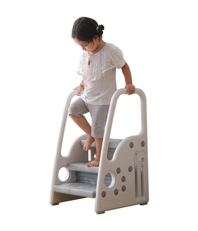 Sgabello Per Bambini Piccoli Scala A Pioli Per Bagno Cucina Toilette Con Manici