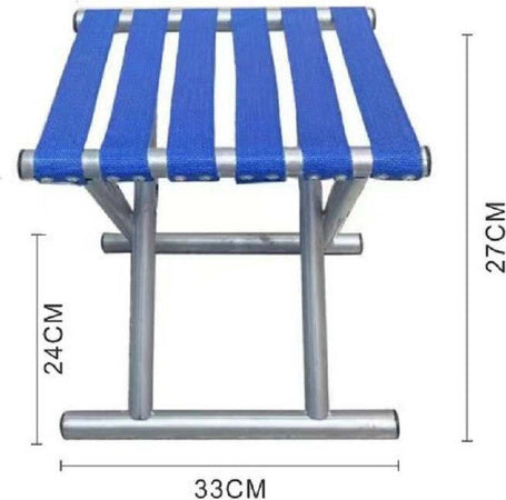 Sgabello Pieghevole Portatile Sedia Da Campeggio Pesca Picnic 24x33x27cm 615159 Sport e tempo libero/Attività ricreative all'aperto/Camping e outdoor/Arredamento da campeggio/Sedie Trade Shop italia - Napoli, Commerciovirtuoso.it