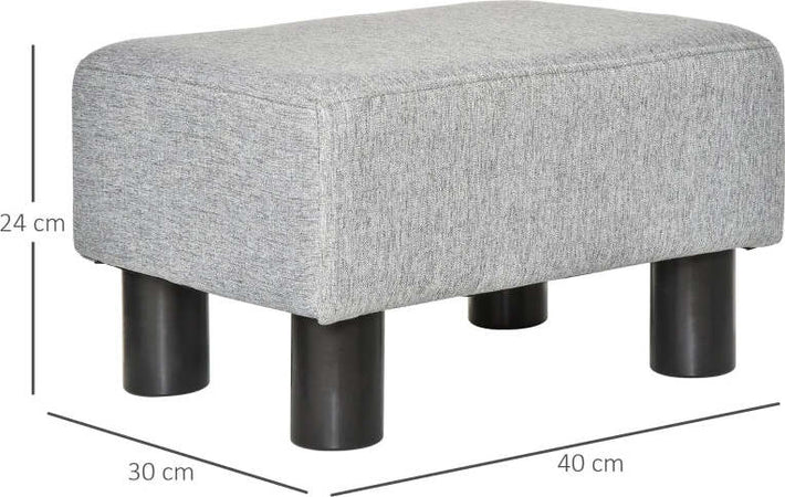 sgabello-Pouf-Poggiapiedi-in-Tessuto-Effetto-Lino-Imbottito,-40x30x24cm,-Grigio-camera-letto-ingresso-ufficio-F833-666V70GYA