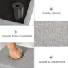 sgabello-Pouf-Poggiapiedi-in-Tessuto-Effetto-Lino-Imbottito,-40x30x24cm,-Grigio-camera-letto-ingresso-ufficio-F833-666V70GYA