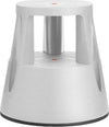 Sgabello Roll a step con ruote - 24 x 45 x 45 cm - grigio chiaro - Caimi Casa e cucina/Arredamento/Studio/Sedie e Sgabelli/Sgabelli Eurocartuccia - Pavullo, Commerciovirtuoso.it