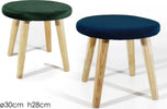 Sgabello Tondo Verde Pouf Sfoderabile Seduta Comoda Struttura In Legno 30xh28 Casa e cucina/Arredamento/Cameretta ragazzi/Sedie/Sgabelli Trade Shop italia - Napoli, Commerciovirtuoso.it