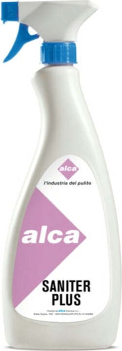 Sgrassante sanificante Saniter Plus - Alca - trigger da 750 ml Casa e cucina/Detergenti e prodotti per la pulizia/Detergenti per la casa/Detergenti multiuso Eurocartuccia - Pavullo, Commerciovirtuoso.it