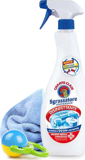 Sgrassatore disinfettante Up Side Down - 600 ml - Chante Claire Casa e cucina/Detergenti e prodotti per la pulizia/Detergenti per la casa/Detergenti multiuso Eurocartuccia - Pavullo, Commerciovirtuoso.it