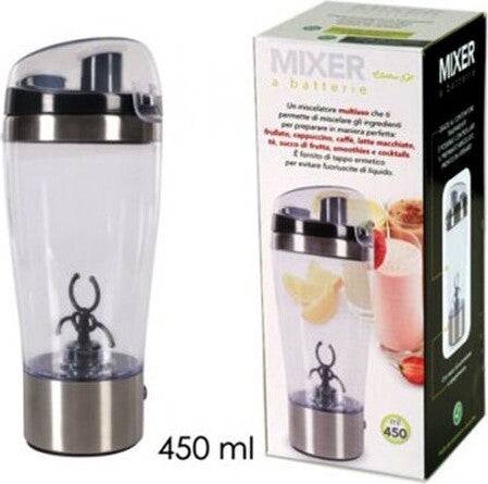 SHAKER ELETTRICO BATTERIE MIXER PORTATILE PER DRINK COCKTAIL FRULLATI BAR FESTE  Trade Shop italia - Napoli, Commerciovirtuoso.it