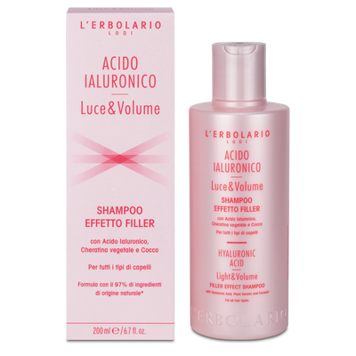 Shampoo Effetto Filler Acido Ialuronico Luce&Volume