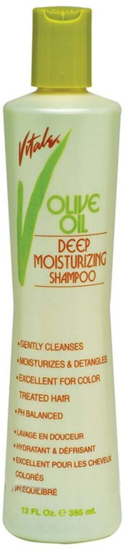 SHAMPOO IDRATANTE E DETERGENTE PER CAPELLI AFRO ALL’OLIO DI OLIVA 355 ML