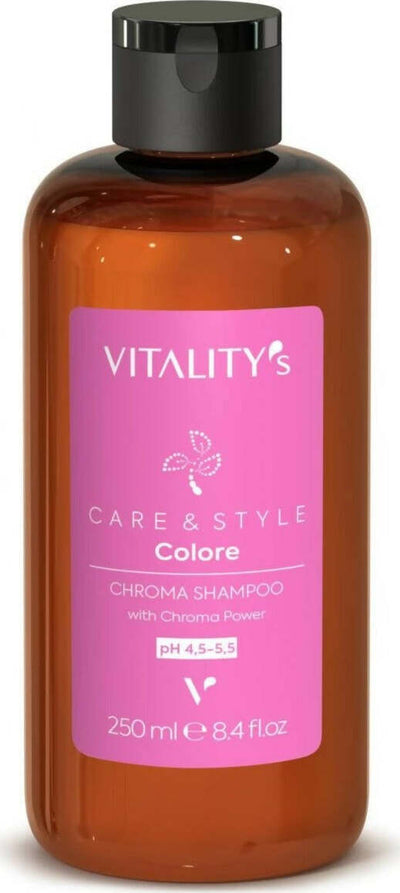Shampoo per Capelli Vitality's per Capelli Colorati Care & Satyle 250 Mlph 4,5-5,5 Bellezza/Cura dei capelli/Prodotti per la cura dei capelli/Shampoo MondoCapelli - Barcellona Pozzo di Gotto, Commerciovirtuoso.it