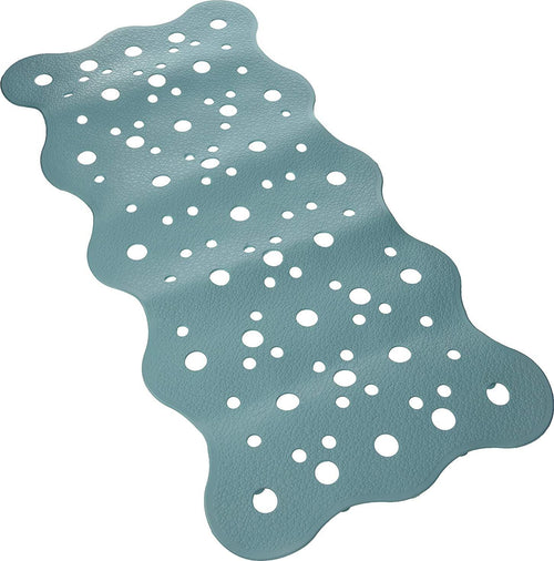 Shark-073/201011-Tappeto-Antiscivolo-in-Gomma-per-Vasca,-37-x-73-cm,-Azzurro