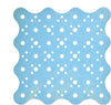 Shark-073/501011-Tappeto-Antiscivolo-in-Gomma-per-Doccia,-53-x-53-cm,-Azzurro