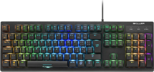 Sharkoon-Tastiera-Gaming-Meccanica-Skiller-Mech-Sgk30,-Switch-Blue,-Layout-Ita,-Rgb-Personalizzabile