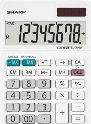 Sharp - calcolatrice - da tavolo EL310WB Cancelleria e prodotti per ufficio/Elettronica per ufficio/Calcolatrici/Finanziarie Eurocartuccia - Pavullo, Commerciovirtuoso.it