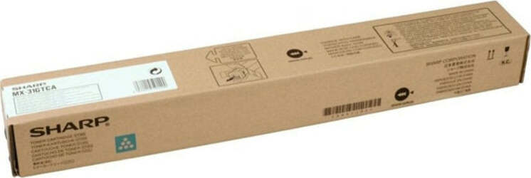 Sharp - Toner - Ciano - MX31GTCA - 15.000 pag Elettronica/Informatica/Stampanti e accessori/Accessori per stampanti a inchiostro e laser/Cartucce d'inchiostro Eurocartuccia - Pavullo, Commerciovirtuoso.it