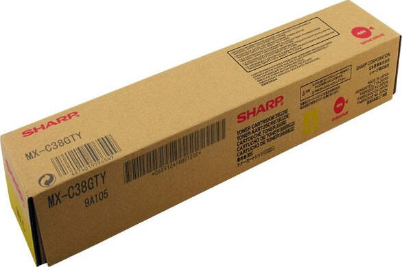 Sharp - Toner - Giallo - MXC38GTY - 10.000 pag Elettronica/Informatica/Stampanti e accessori/Accessori per stampanti a inchiostro e laser/Cartucce d'inchiostro Eurocartuccia - Pavullo, Commerciovirtuoso.it