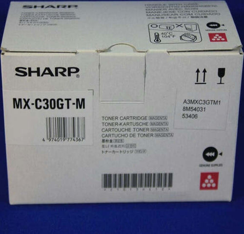 Sharp - Toner - Magenta - MXC30GTM - 6.000 pag Elettronica/Informatica/Stampanti e accessori/Accessori per stampanti a inchiostro e laser/Cartucce d'inchiostro Eurocartuccia - Pavullo, Commerciovirtuoso.it