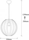 Sheen Lampadario Lustra 447-S Illuminazione/Illuminazione per interni/Lampadari lampade a sospensione e plafoniere/Lampade a sospensione Scontolo.net - Potenza, Commerciovirtuoso.it