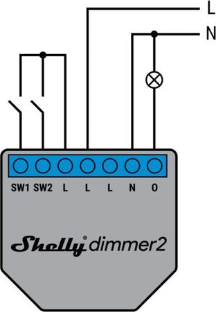 SHELLY-ATTUATORE-DIMMER-WIFI-10-200-W-|-SHELLY-DIMMER2