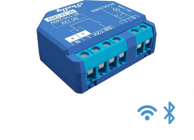 SHELLY-RELÈ-CON-COMANDO-WIFI,-1-CANALE-16A-|-SHELLY-PLUS1
