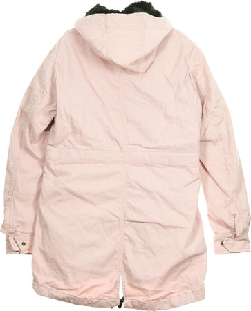 SHOESHINE-Giaccone-Lungo-Donna-Parka-Pink-da-donna