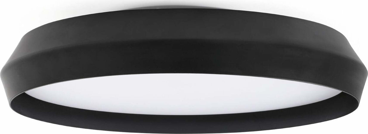 SHOKU 600 Lampada da parete/plafoniera nera/nera Illuminazione/Illuminazione per interni/Lampadari lampade a sospensione e plafoniere/Plafoniere Led Mall Home - Napoli, Commerciovirtuoso.it