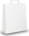 Shopper carta - maniglia piattina - 36 x 12 x 41 cm - bianco - conf. 25 sacchetti Commercio Industria e Scienza/Forniture per imballaggio e spedizione/Scatole buste e tubi per spedizione/Buste per spedizione/Buste commerciali Eurocartuccia - Pavullo, Commerciovirtuoso.it