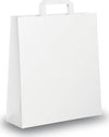 Shopper carta - maniglia piattina - 36 x 12 x 41 cm - bianco - conf. 250 sacchetti Commercio Industria e Scienza/Forniture per imballaggio e spedizione/Scatole buste e tubi per spedizione/Buste per spedizione/Buste commerciali Eurocartuccia - Pavullo, Commerciovirtuoso.it