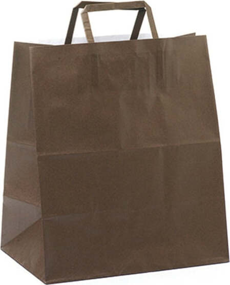 Shopper Flat Large - carta kraft - 28 x 17 x 32 cm - avana - Mainetti Bags - scatola 250 pezzi Commercio Industria e Scienza/Forniture per imballaggio e spedizione/Scatole buste e tubi per spedizione/Buste per spedizione/Buste commerciali Eurocartuccia - Pavullo, Commerciovirtuoso.it