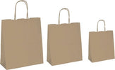 Shopper in carta - maniglie cordino - 26 x 11 x 34 5cm - avana - conf. 25 sacchetti Casa e cucina/Hobby creativi/Articoli per confezioni regalo/Sacchetti da regalo Eurocartuccia - Pavullo, Commerciovirtuoso.it