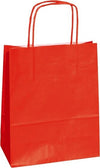 Shopper in carta - maniglie cordino - 26 x 11 x 34 5cm - rosso - conf. 25 sacchetti Casa e cucina/Hobby creativi/Articoli per confezioni regalo/Sacchetti da regalo Eurocartuccia - Pavullo, Commerciovirtuoso.it